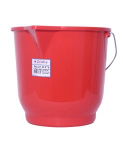 Balde Plástico con Manija de Metal