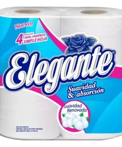 Papel Higiénico Elegante 30mts Hoja simple