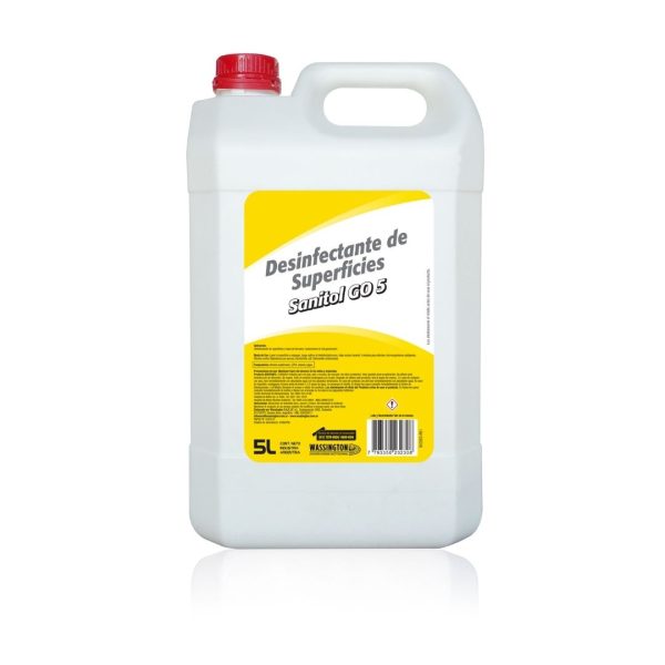 Limpiador Desinfectante Sanitol GO 5 lts (listo para usar)