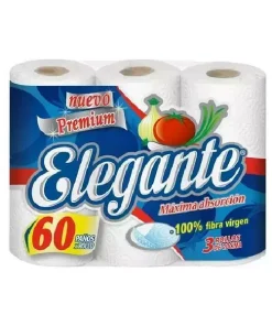 Rollo de Cocina Elegante 60 paños