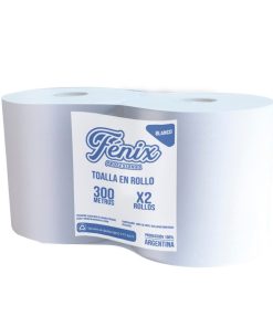 Fénix Toalla en Rollo para manos 300m 2u